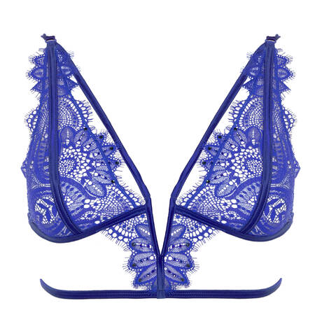 PRELUDE Soutien-gorge triangle en dentelle Clair de Lune Bleu