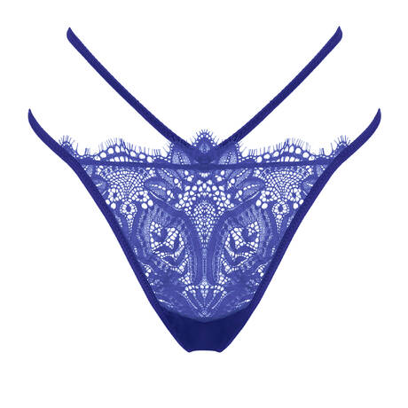 PRELUDE String en dentelle Clair de Lune Bleu