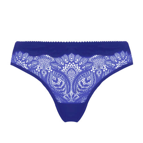 PRELUDE Slip brésilien en dentelle Clair de Lune Bleu