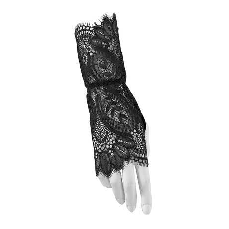 PRELUDE Mitaines en dentelle Clair de Lune Noir