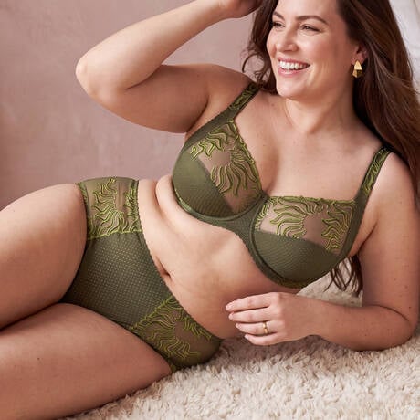 2 pieces set LOUISA BRACQ Esperanza Olive