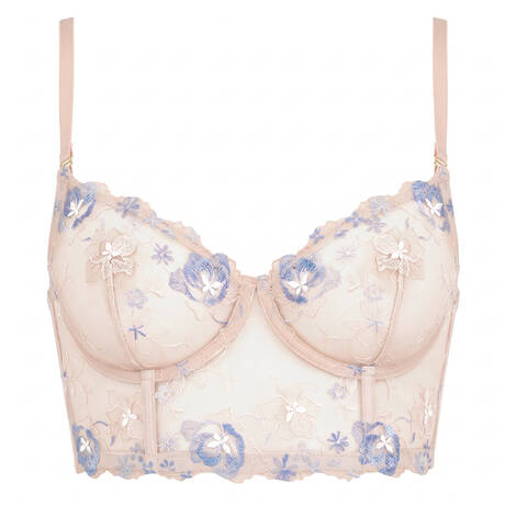 HUIT Soutien-gorge bustier Elise Blush