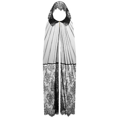 SCANDALE Cape aus Spitze Inspiration Divine Schwarz