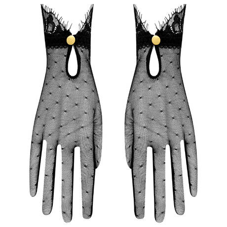 SCANDALE Gloves Inspiration Divine Black