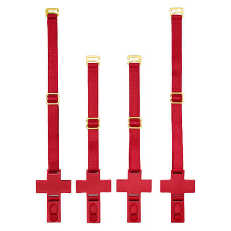 SCANDALE Suspenders Inspiration Divine Les Fétiches Red