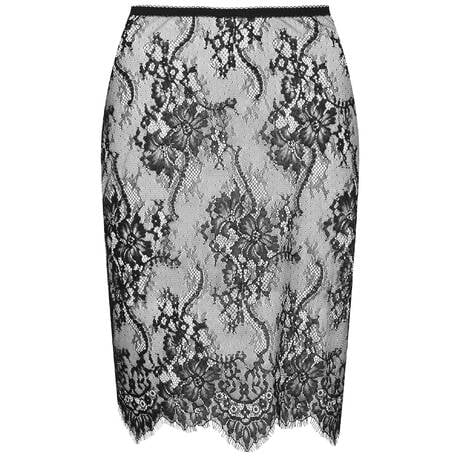 SCANDALE Jupe en dentelle Inspiration Divine Noir