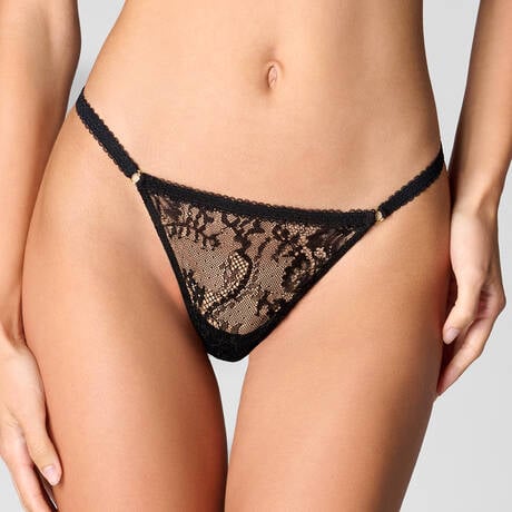 SCANDALE Lace Micro thong Inspiration Divine Black