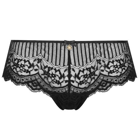 AUBADE Shorty en dentelle Love Vertigo Noir