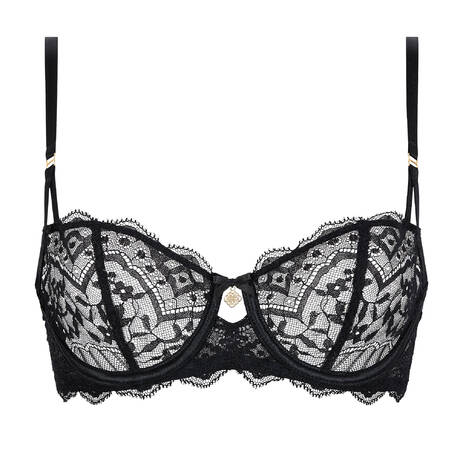 AUBADE Soutien-gorge corbeille en dentelle Love Vertigo Noir