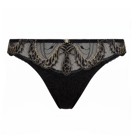 AUBADE Tanga Splendor of Senses Hypnotic Black