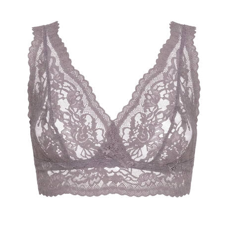 OSCALITO Lace Wireless bra Balza Leavers Glycine