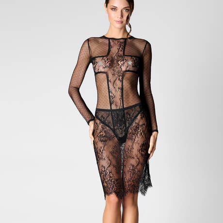 Ensemble 2 pièces SCANDALE Inspiration Divine Noir