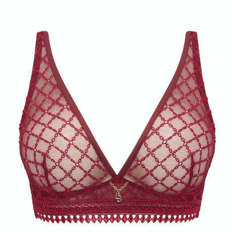 LOUISA BRACQ Soutien-gorge triangle sans armatures Paco Vino