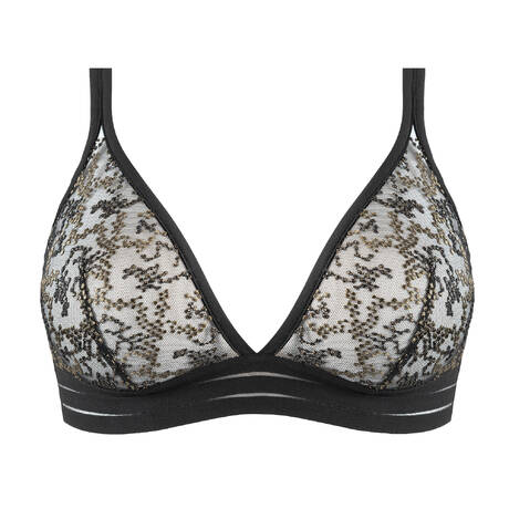 MAISON LEJABY Triangle bra Nufit Stardust Black