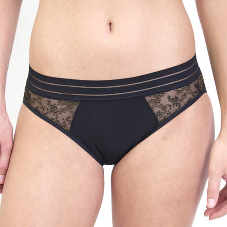 MAISON LEJABY Slip Nufit Stardust Noir