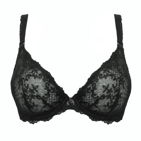 LOUISA BRACQ Triangle bra Victoria Black