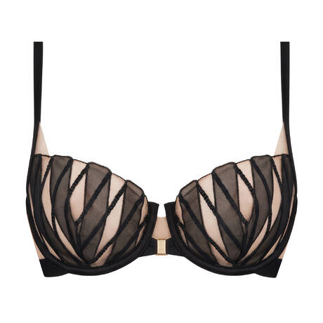 LIVY Demi-cup bra Highway Black