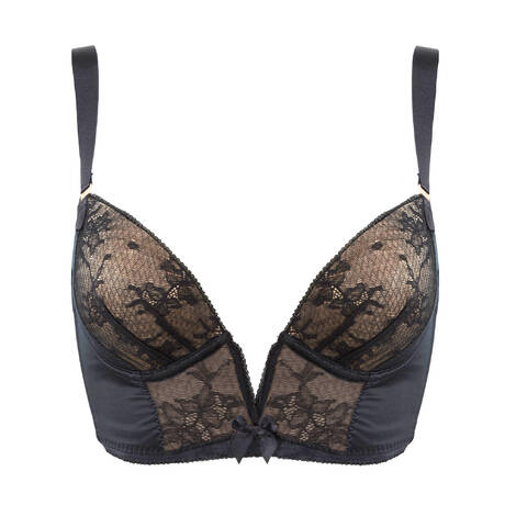 GOSSARD Soutien-gorge bustier en dentelle Retrolution VIP Noir
