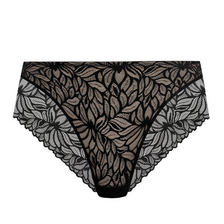 ELOMI Lace High-waisted panty Carena Black