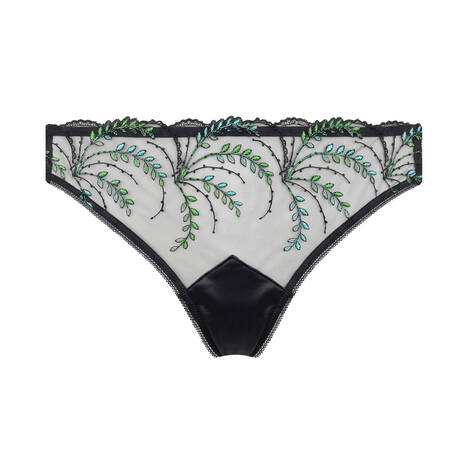 HUIT Tangas Celeste Schwarz