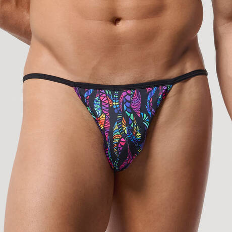 HOM Herren-slip Funky Styles Black