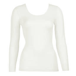 OSCALITO top manches longues en laine mérinos et soie Roma