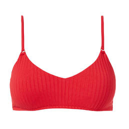 MELISSA ODABASH haut de maillot de bain brassière Red Glam
