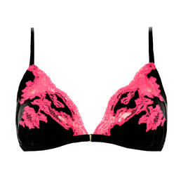 MARJOLAINE soutien-gorge triangle en soie Marjolaine