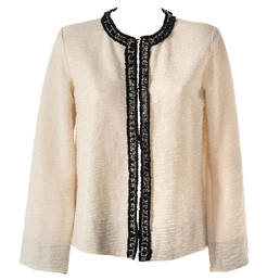 VALERY gilet Lurex en coton Homewear