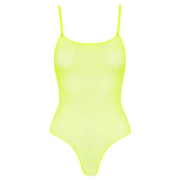 MAISON CLOSE body string avec bretelles amovibles Corps à Corps Néon