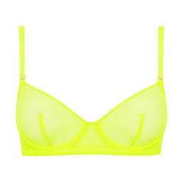 MAISON CLOSE soutien-gorge corbeille avec bretelles amovibles Corps à Corps Néon