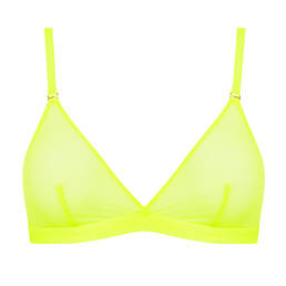 MAISON CLOSE soutien-gorge triangle avec bretelles amovibles Corps à Corps Néon
