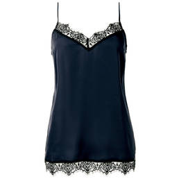 SIMONE PÉRÈLE haut de pyjama caraco en satin Satin Secrets