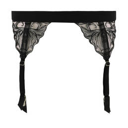 FLEUR OF ENGLAND porte-jarretelles en soie Audrey