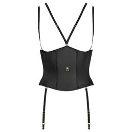 MAISON CLOSE serre-taille porte-jarretelles Chambre Noire