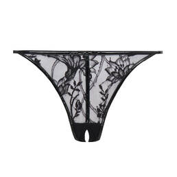 AGENT PROVOCATEUR culotte ouverte en dentelle Alyss