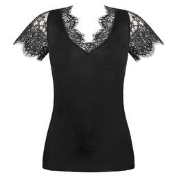 LISE CHARMEL t-shirt en laine et soie Plaisir Caresse