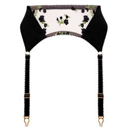 EDGE O' BEYOND porte-jarretelles en soie Charlotte