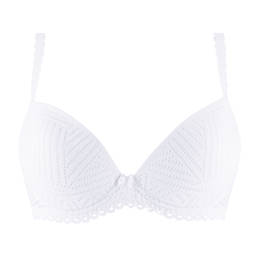 ANTIGEL soutien-gorge coques en dentelle Tressage Graphic