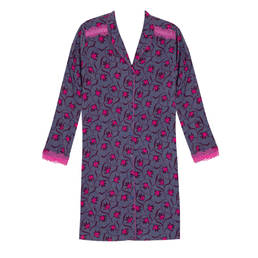 LE CHAT chemise de nuit manches longues Alba