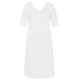 HANRO chemise de nuit en coton Moments HANRO chemise de nuit en coton Moments
