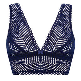 ANTIGEL soutien-gorge bustier en dentelle Tressage Graphic