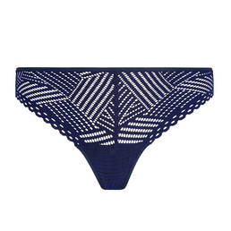 ANTIGEL string en dentelle Tressage Graphic