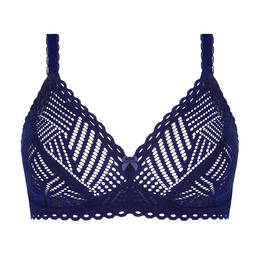 ANTIGEL soutien-gorge sans armatures bonnets profonds en dentelle Tressage Graphic