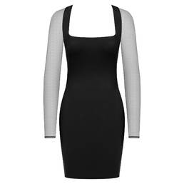 MAISON CLOSE robe courte encolure carrée Le Vestiaire
