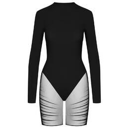 MAISON CLOSE body short Nuit Fauve