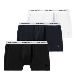 RON DORFF pack de 3 boxers homme en coton Underwear RON DORFF pack de 3 boxers homme en coton Underwear