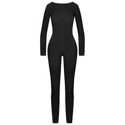 MAISON CLOSE catsuit dos nu Nuit Fauve