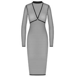 MAISON CLOSE robe midi avec harnais amovible Corps à Corps