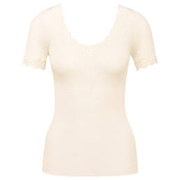 CALIDA top manches courtes en laine et soie Richesse Lace